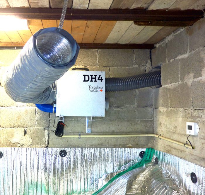 Hur fungerar en Krypgrundsavfuktare​?