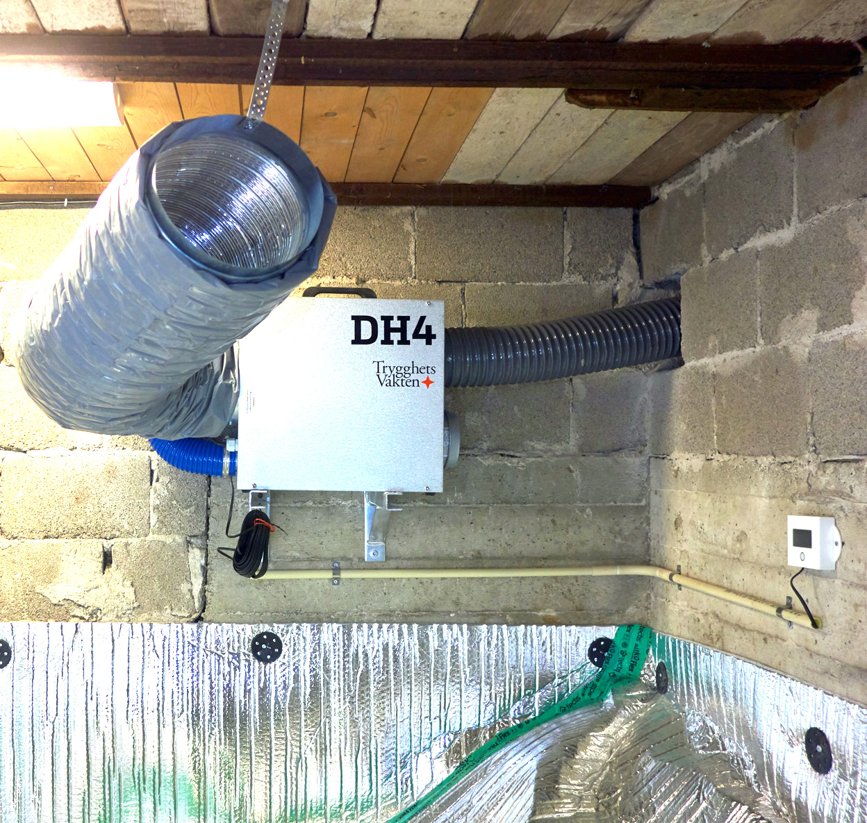 Hur fungerar en Krypgrundsavfuktare​?