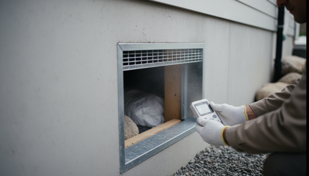 Ska man ventilera krypgrund?