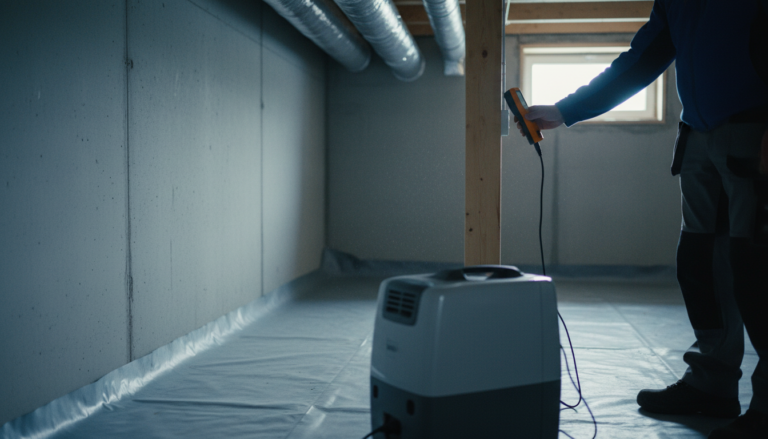 Vad orsakar mögel i krypgrund?